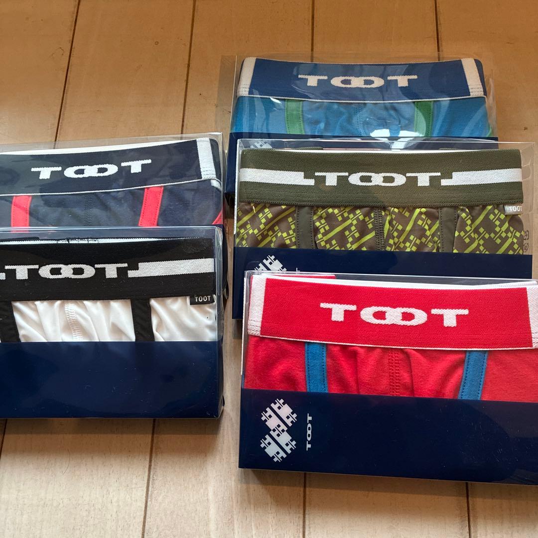TOOT ボクサーブリーフ 5点　新品未使用　Sサイズ　週末まで値引