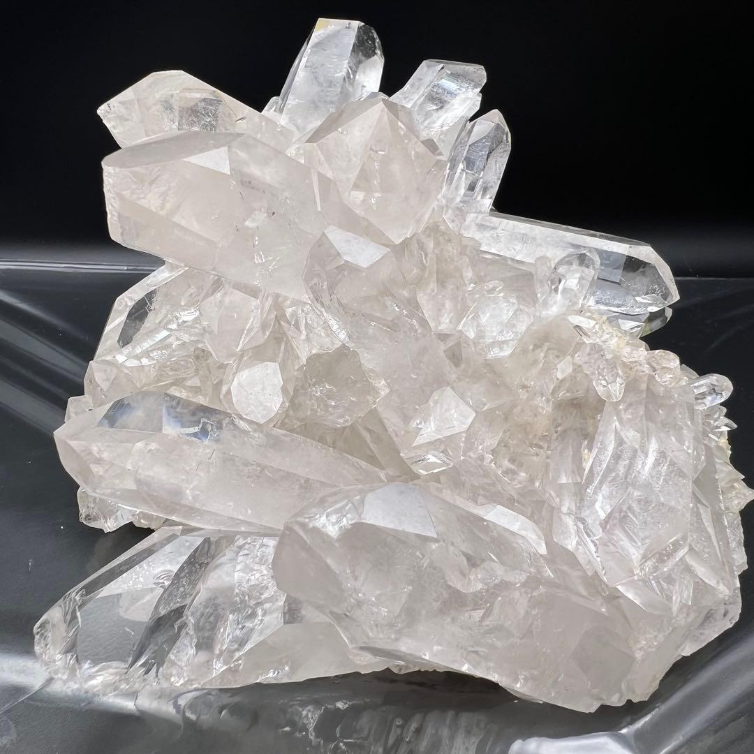 ✳️美しい照り、輝きを放つ‼️存在際立つ水晶✨SS級 水晶クラスター 天然石 原石