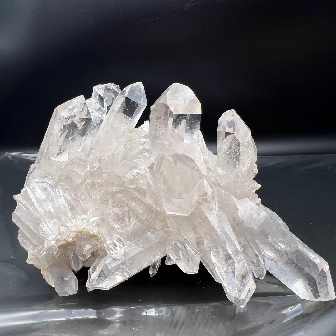 ✳️美しい照り、輝きを放つ‼️存在際立つ水晶✨SS級 水晶クラスター 天然石 原石