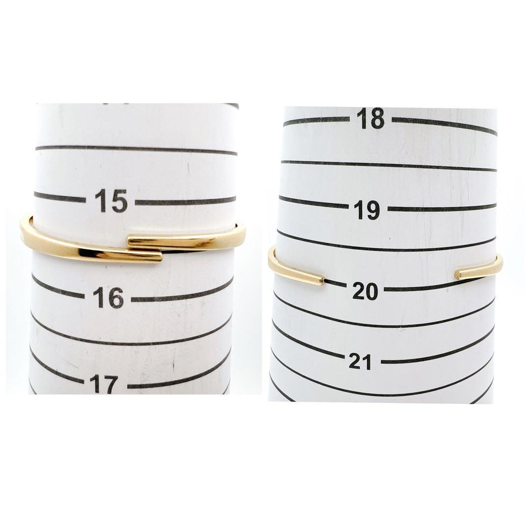 極美品✨ アンドレムッシュ　バングルウォッチ　花柄　フラワー ゴールド　スイス製