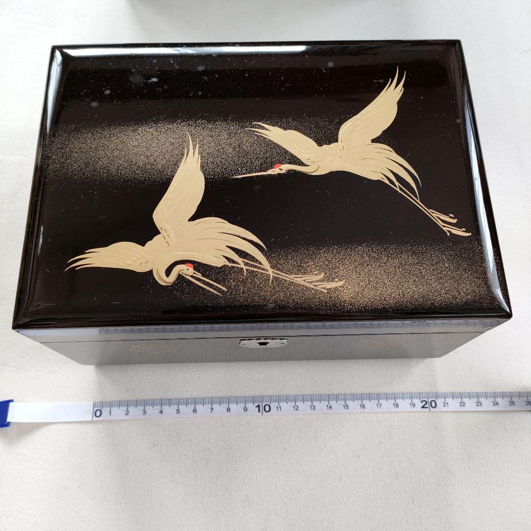 オルゴール付き漆器宝石箱