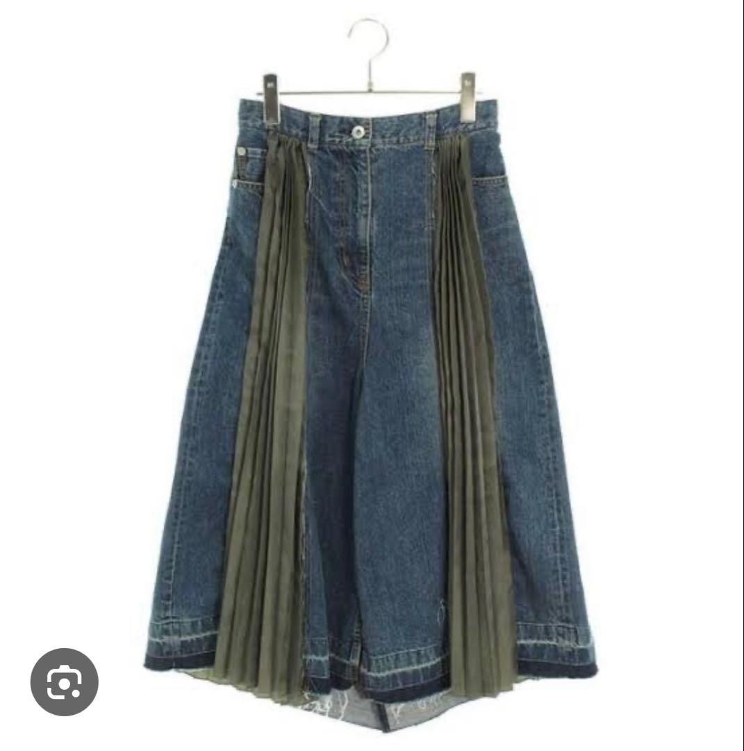 サカイ 22SS 22-06113 デニミックススカート