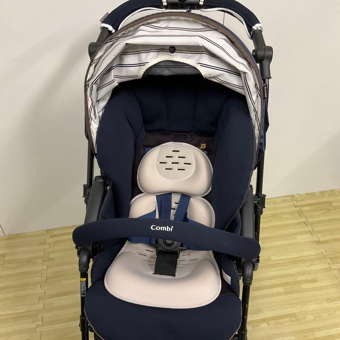 コンビ スゴカル4キャス エッグショック コンパクト シリウスネイビー