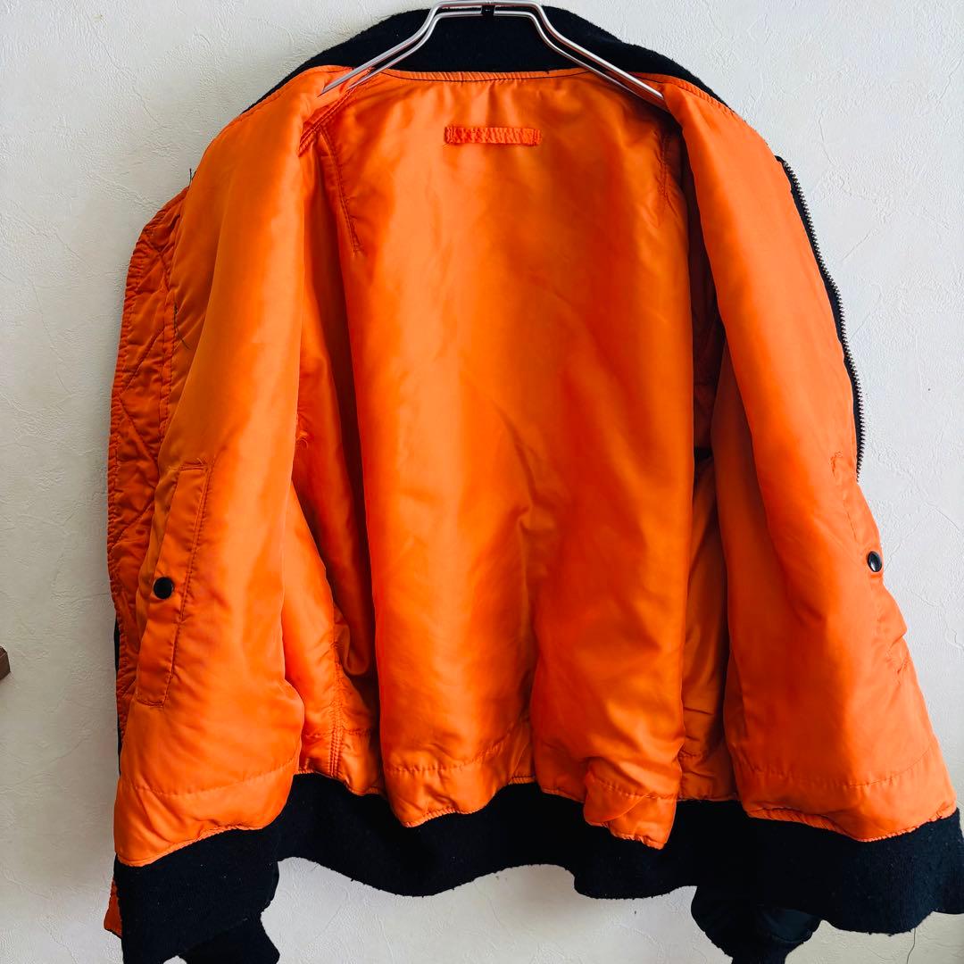 ALPHA MA-1 アルファフライトXXL 80s90sUSA製 82790J