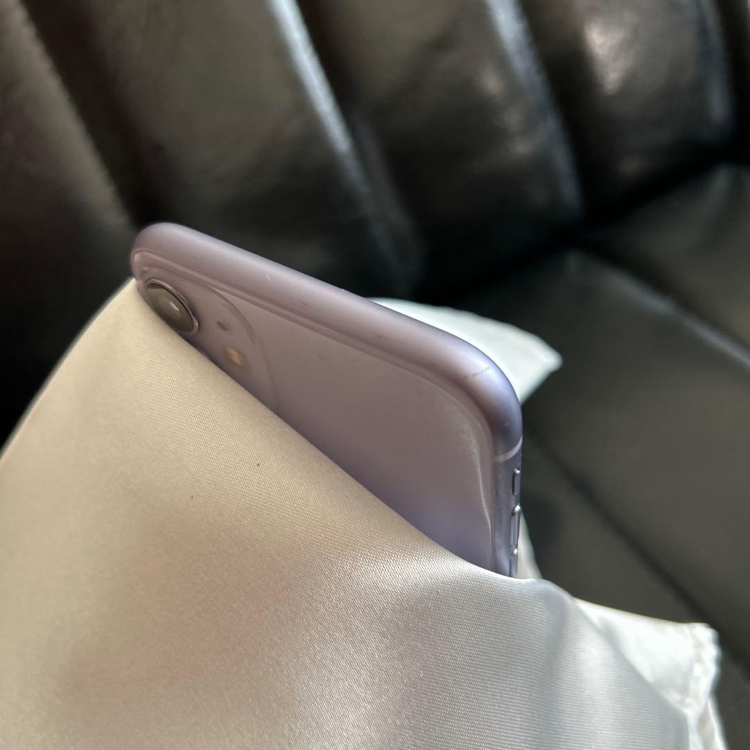 iPhone11 64GB パープル SIMフリー 画面割れなし