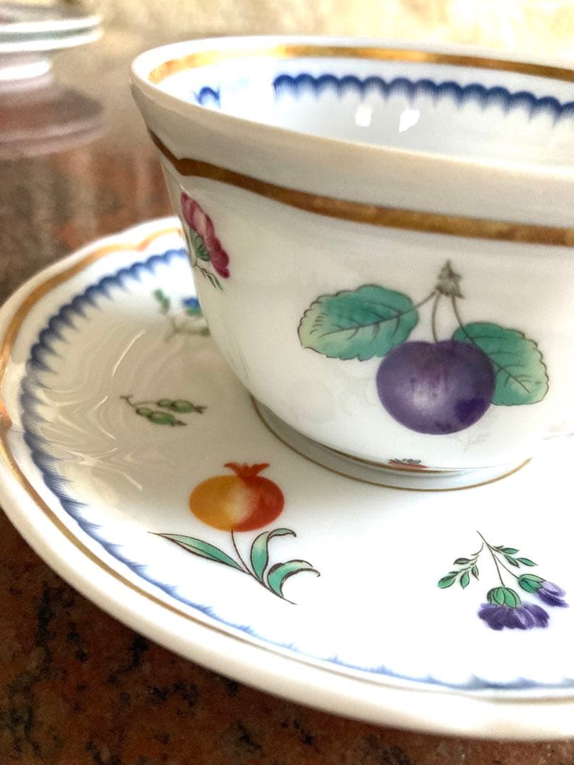 ◉リチャード・ジノリ　イタリアンフルーツ　トリオ　2セット❣️