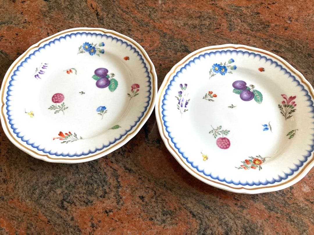 ◉リチャード・ジノリ　イタリアンフルーツ　トリオ　2セット❣️