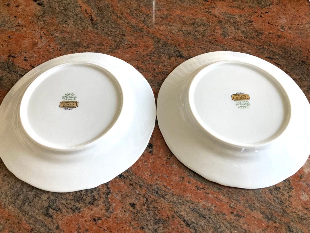 ◉リチャード・ジノリ　イタリアンフルーツ　トリオ　2セット❣️