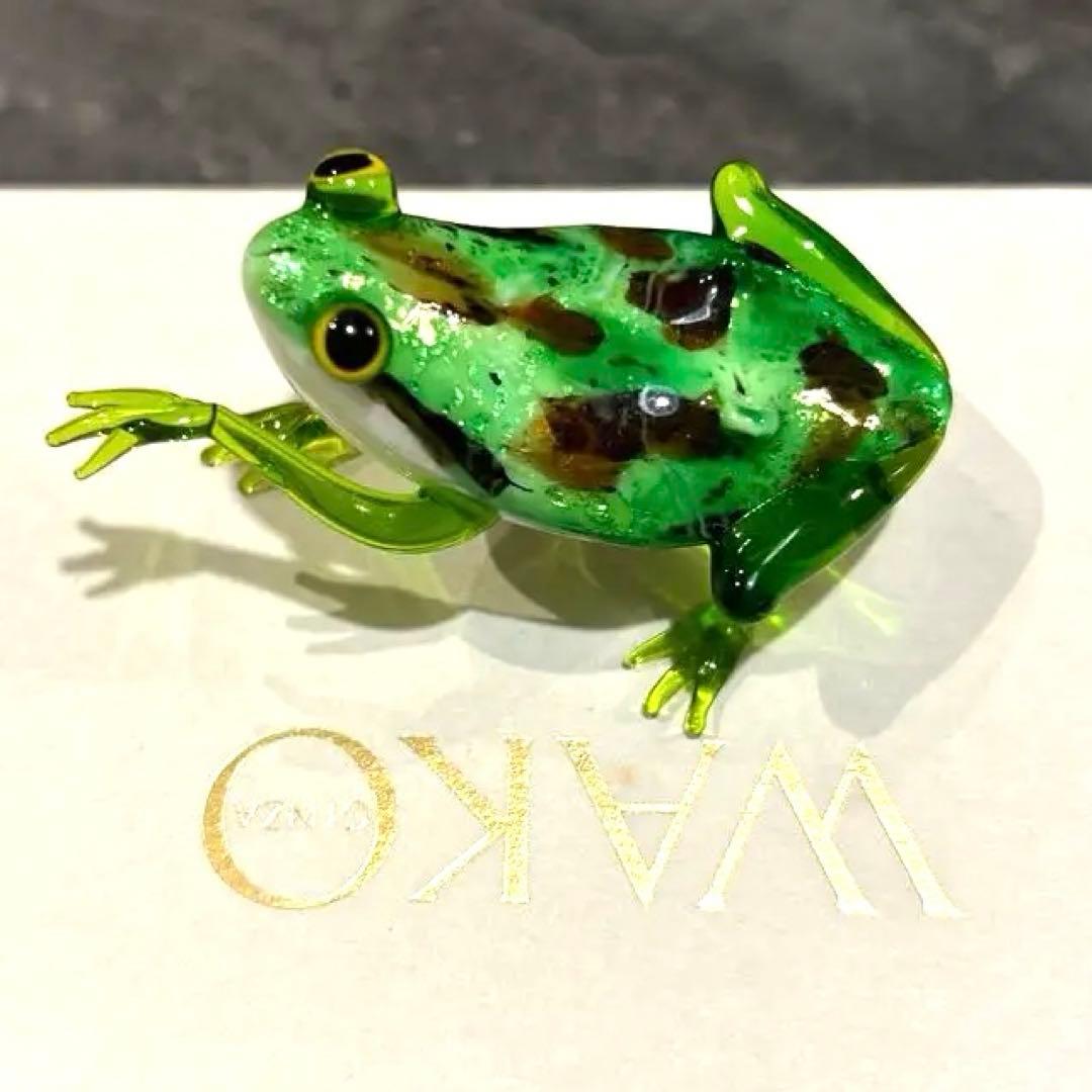 ベネチアングラス　カエル　ヴィットリオ・コスタンティーニ