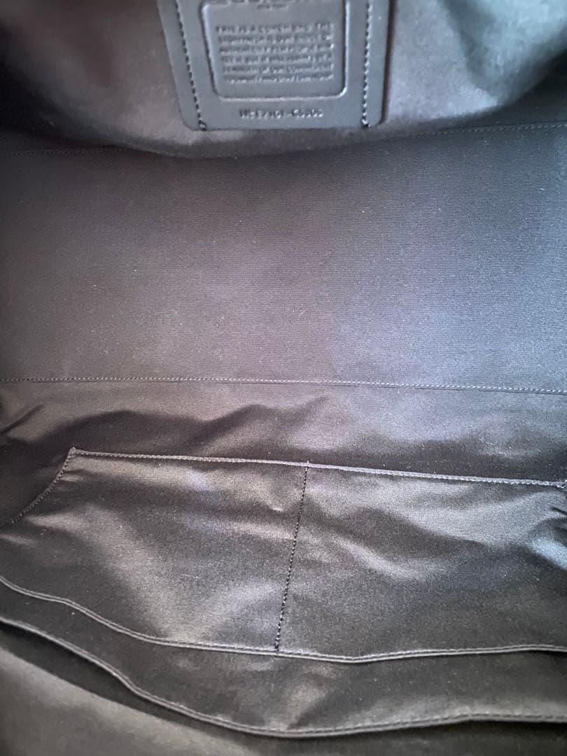 【1回のみ使用】COACH シグネチャー ボストンバッグ 大容量 トラベル仕様