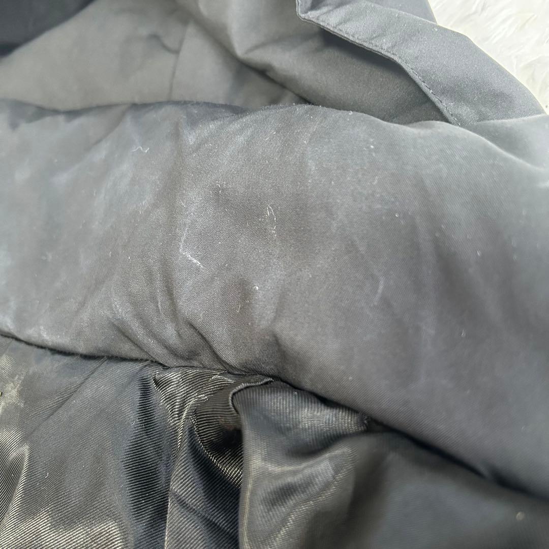 【美品】OPAQUE.CLIP　　ミュラーダウン モンスターコート　ブラック