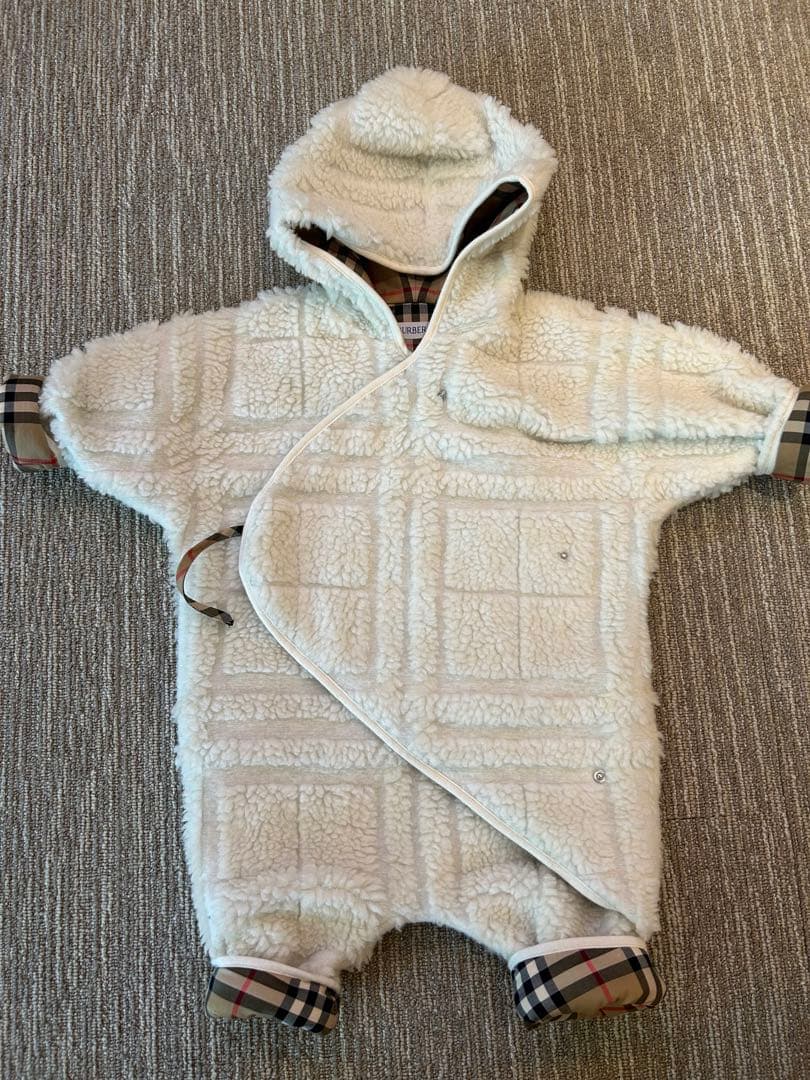 バーバリー　ベビー　アウター　カバーオール　ロンパース