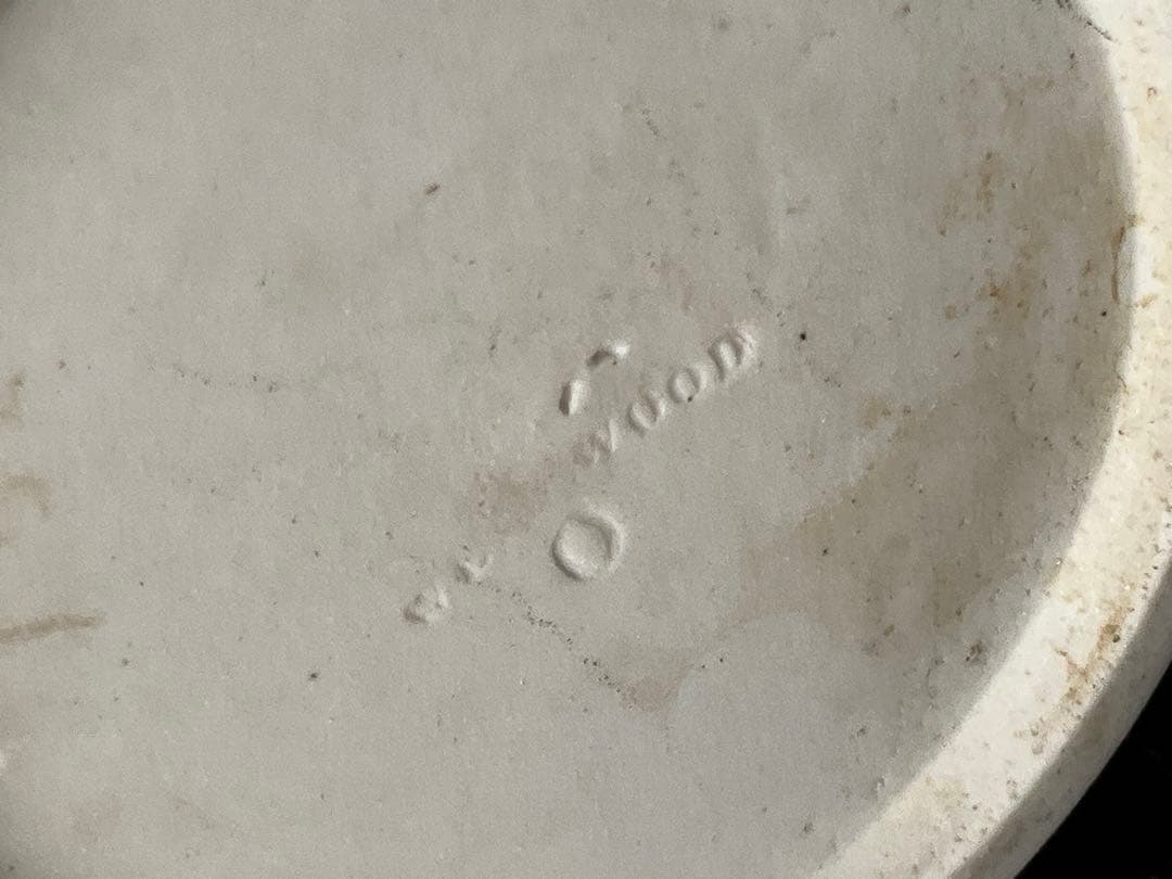 ウェッジウッド　ジャスパー　ポートランドの壺