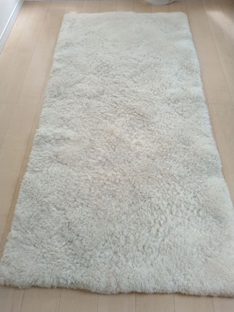 東洋羽毛　ムートン敷パッドS アリエス40(オフホワイト)