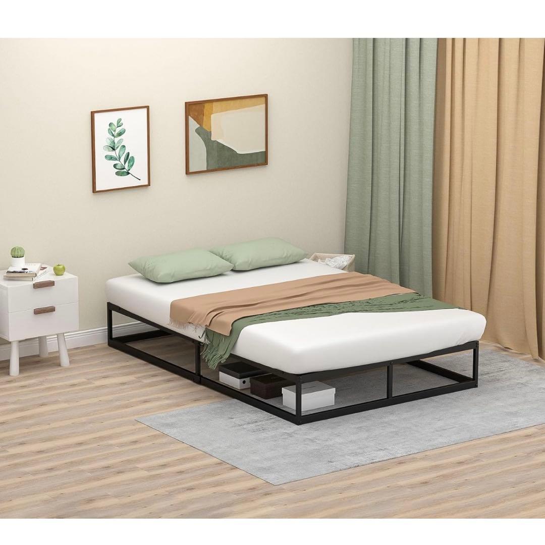 ダブルベッドフレーム シンプルデザイン　holdm