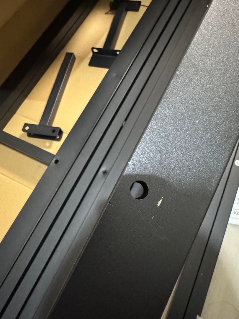 ダブルベッドフレーム シンプルデザイン　holdm