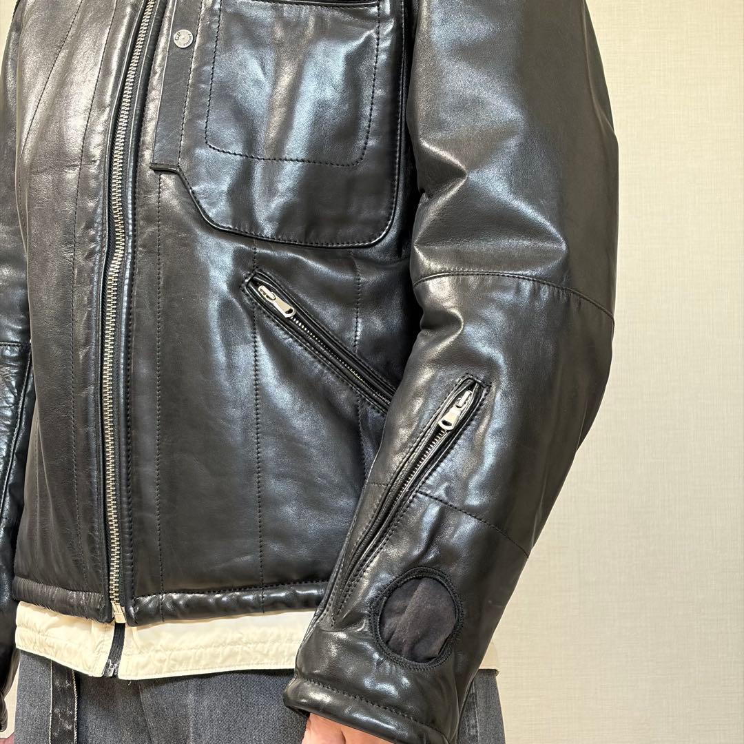 CP company レザー ジャケット Dポケ ビンテージ シーピーカンパニー