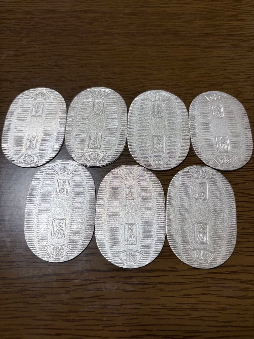 純銀製　佐川急便記念小判