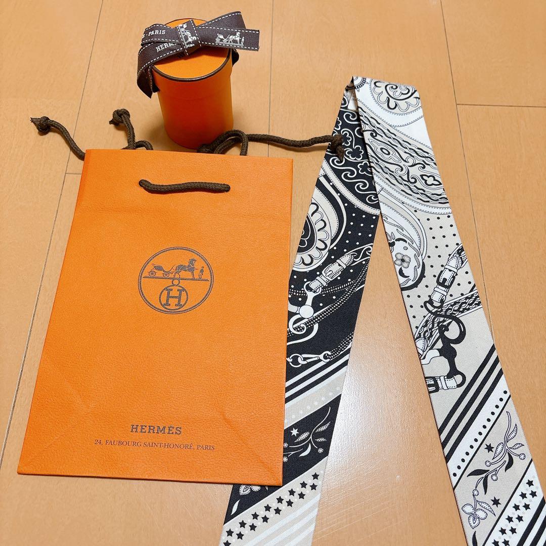 【新品未使用】エルメス　ツイリー 人気！バンダナ2025ss