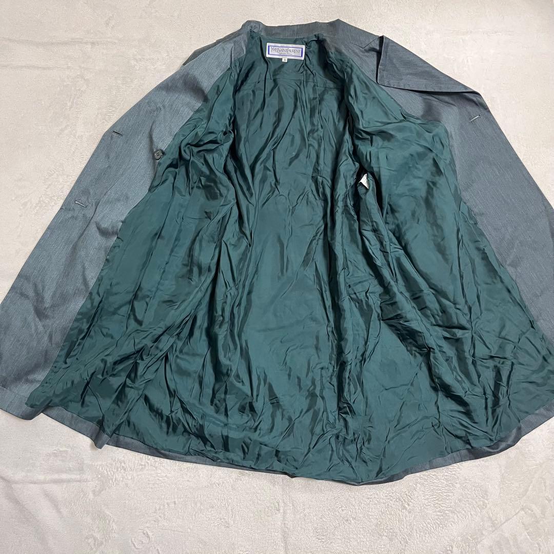 YVES SAINT LAURENT イヴサンローラン トレンチコート M