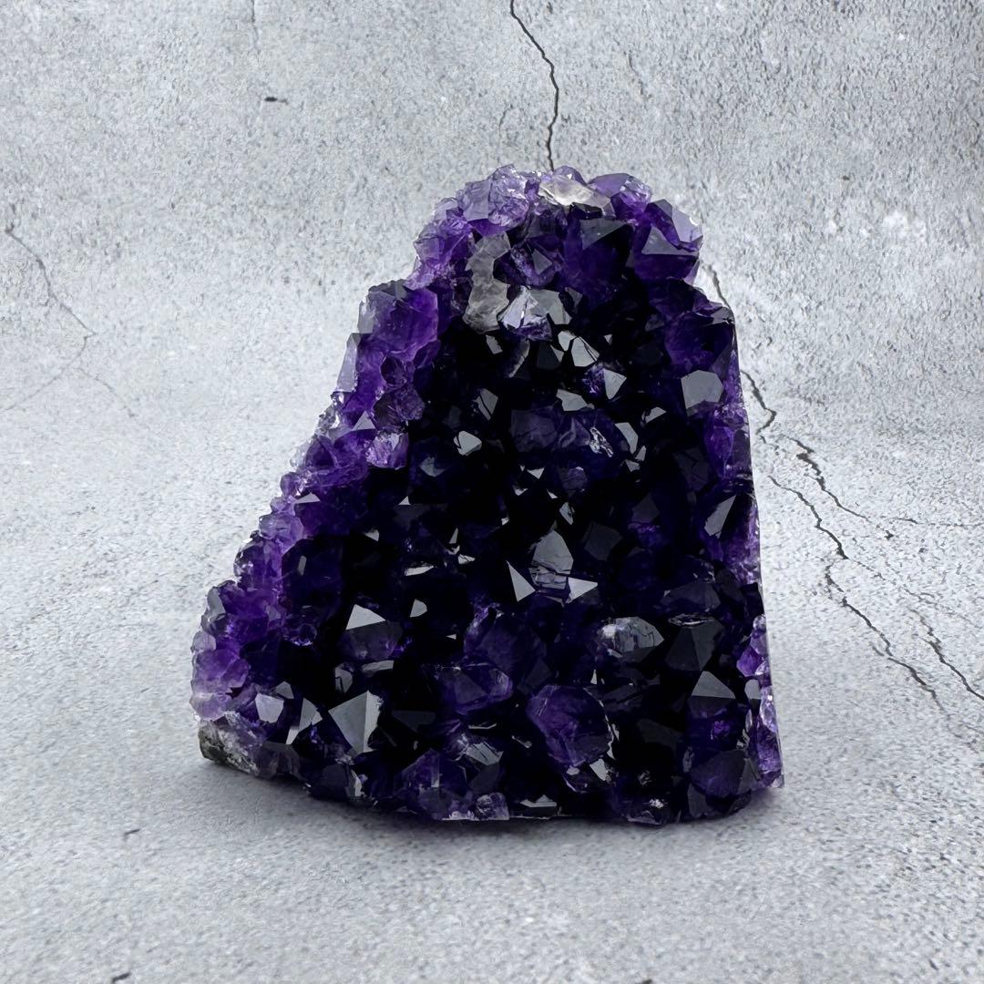 G-191高品質アメジスト クラスター 原石　ウルグアイ産 高濃度 天然石