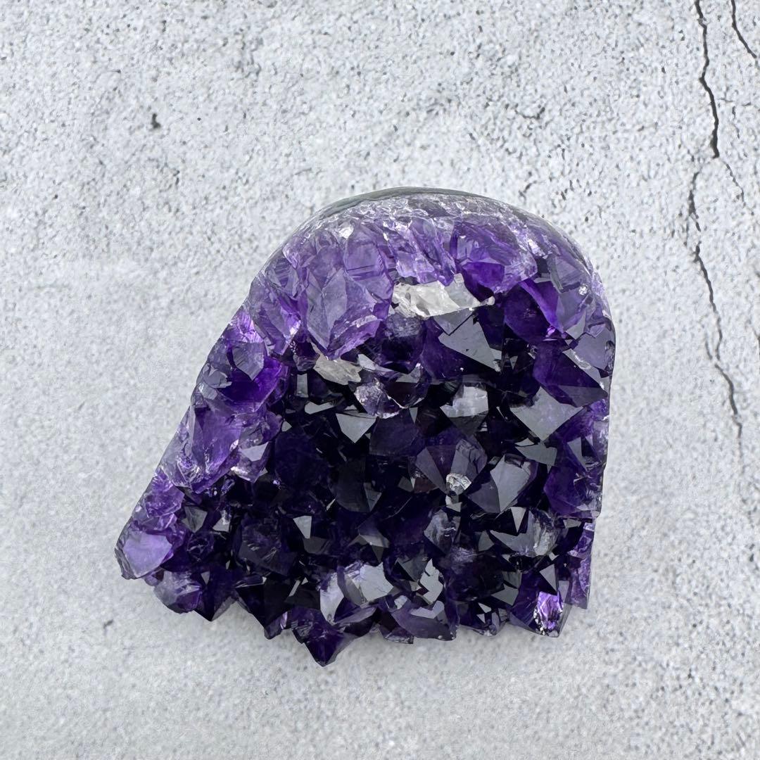 G-191高品質アメジスト クラスター 原石　ウルグアイ産 高濃度 天然石