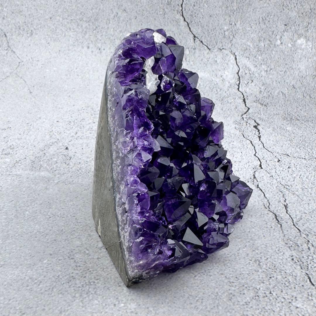 G-191高品質アメジスト クラスター 原石　ウルグアイ産 高濃度 天然石