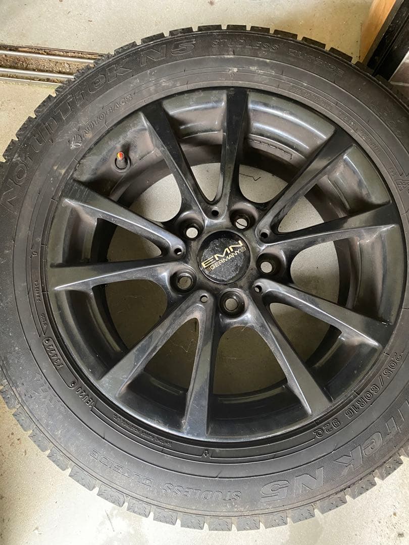  3seriesの5本スポーク　スタッドレスタイヤ　4本セット