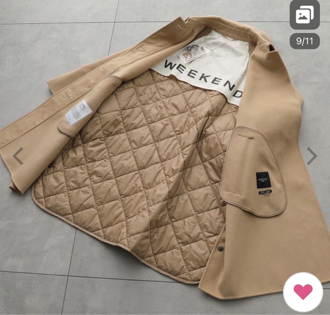 WEEKEND MAXMARA RUFOキルティングミックスコート 今期　新品