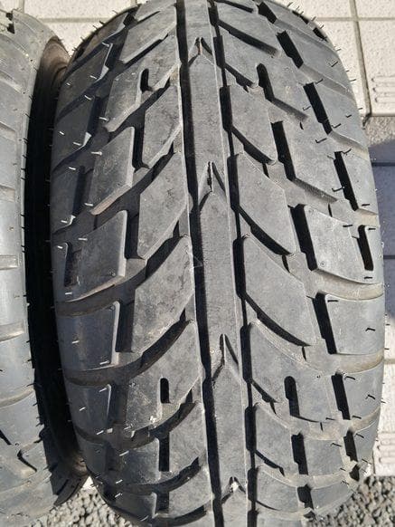 キャノピー・UP・X用 アルミホイール タイヤ 225/45-10 2本セット