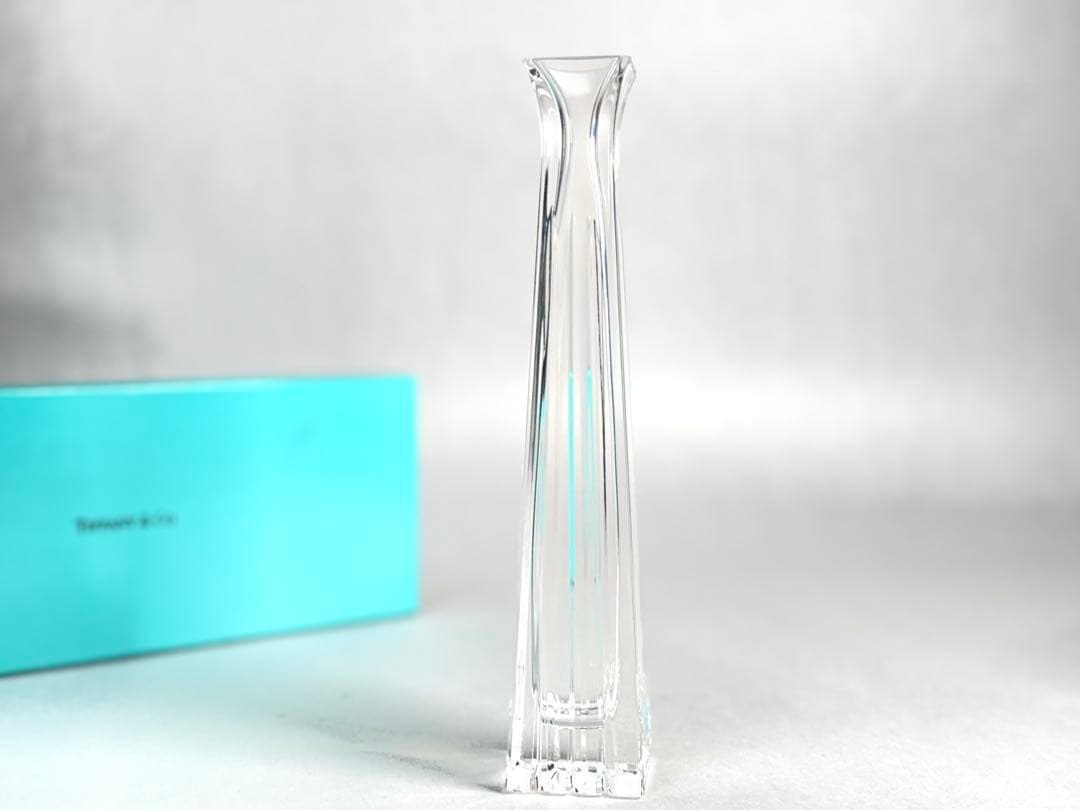 新品未使用 Tiffany 一輪挿し フラワーベース 花瓶 花器
