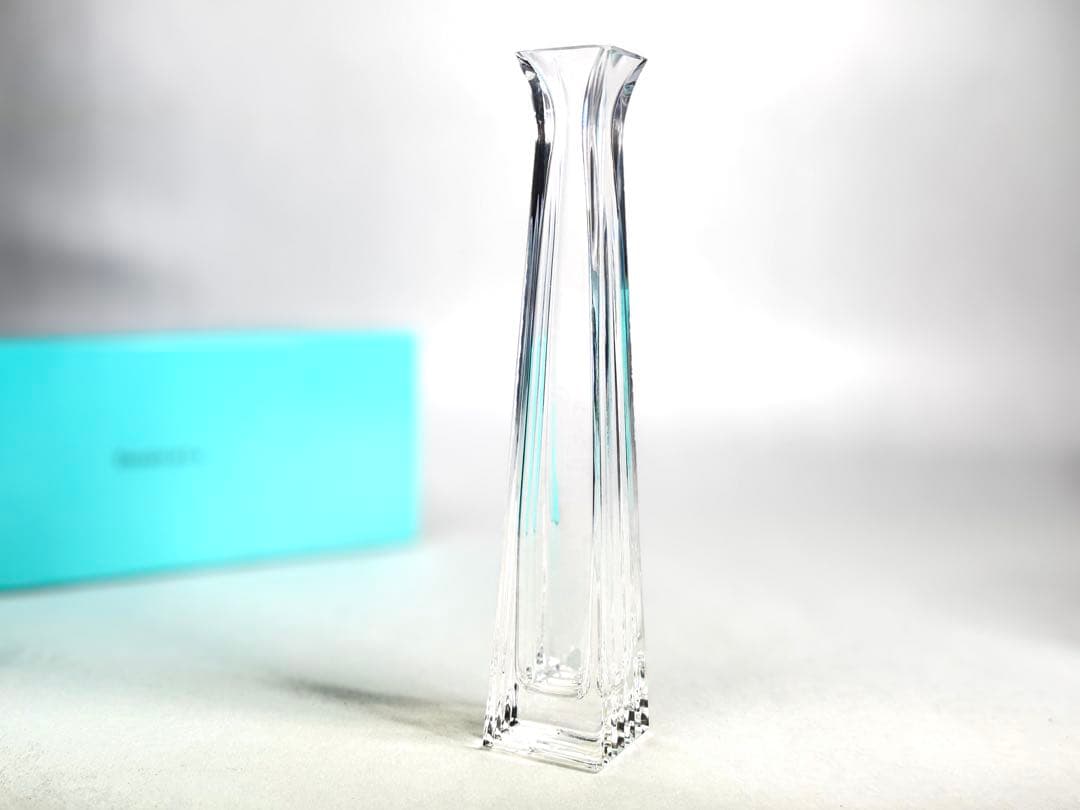 新品未使用 Tiffany 一輪挿し フラワーベース 花瓶 花器