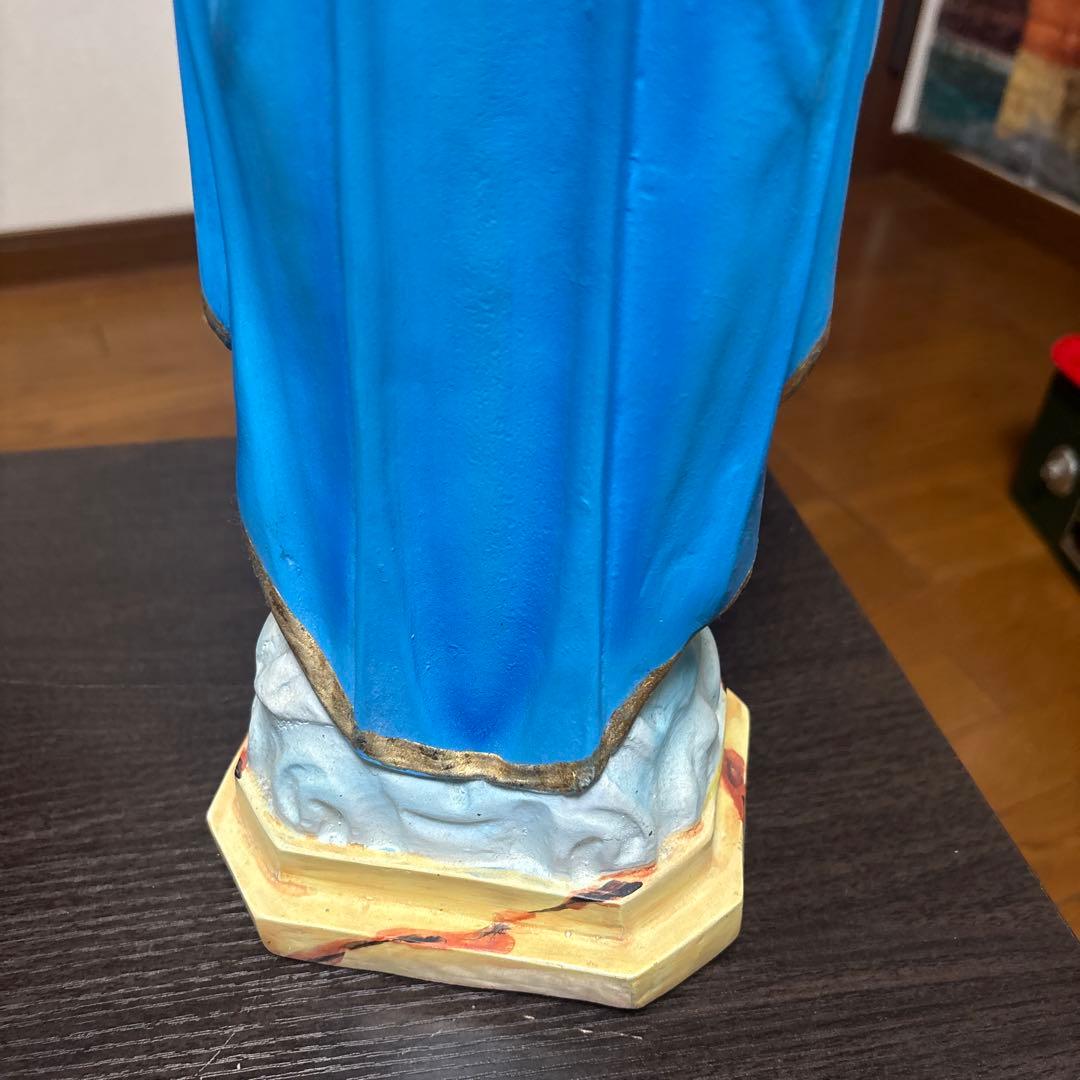 聖母マリア像 教会 スピリチュアル守護 ヴィンテージ聖母像