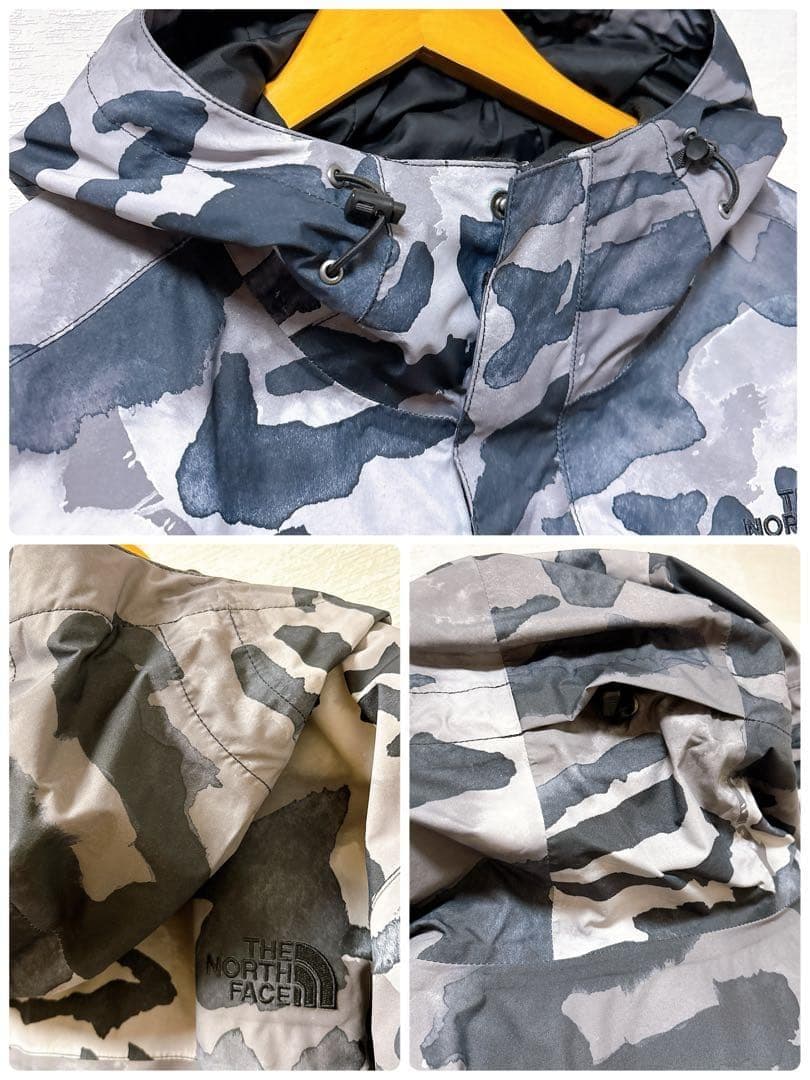 ノースフェイス マウンテンパーカー ジャケット ライナー 3way 迷彩 XL
