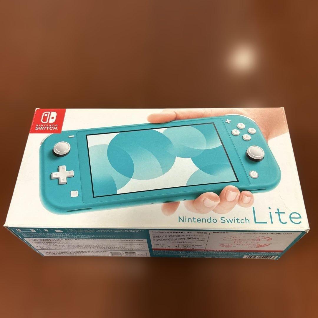スイッチライト　本体、充電器　Nintendo Switchlite ターコイズ