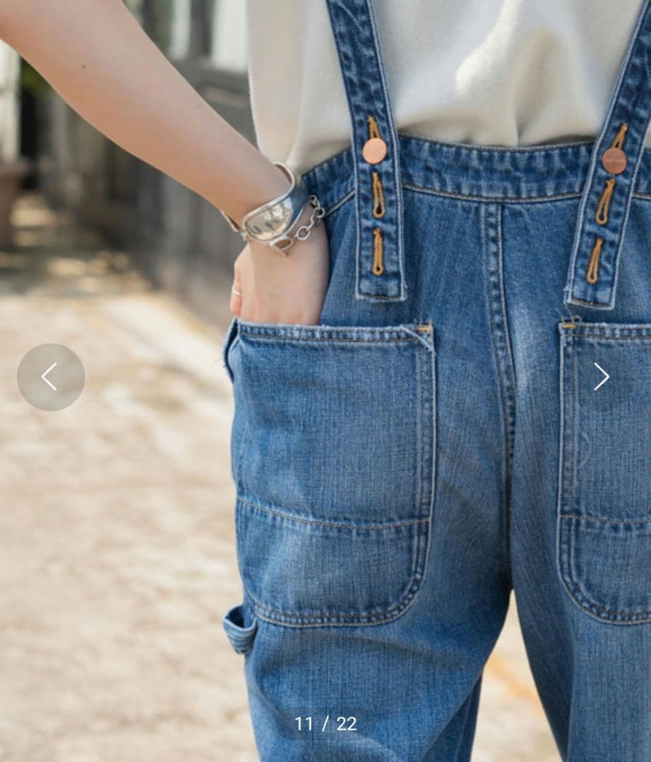 RED CARD（レッドカード） Nomad ワイドフレア オーバーオール