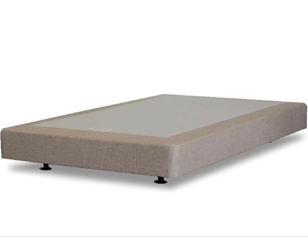 シモンズ　ボックススプリング　シングルサイズ　ベージュ　お掃除ロボット対応