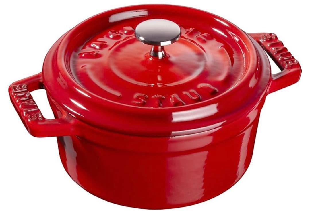 Staub ココットラウンド10cmチェリー2個セット