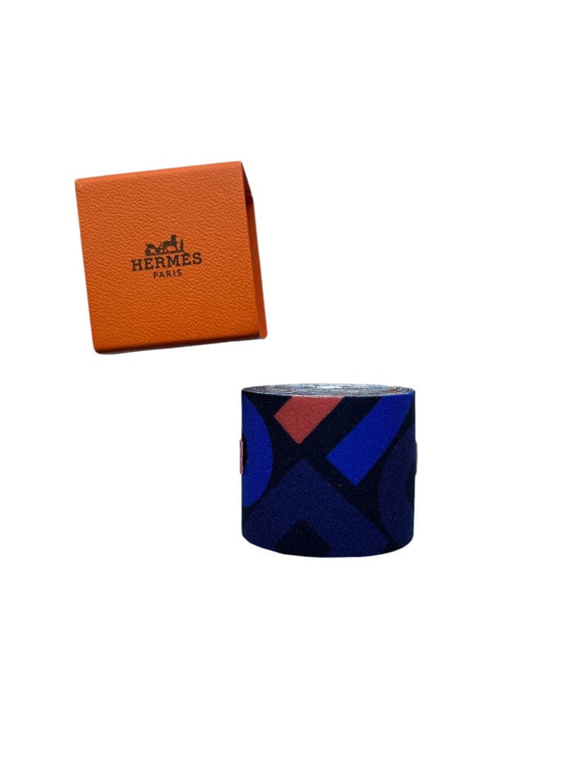 HERMES マスキングテープ 青赤黒茶等
