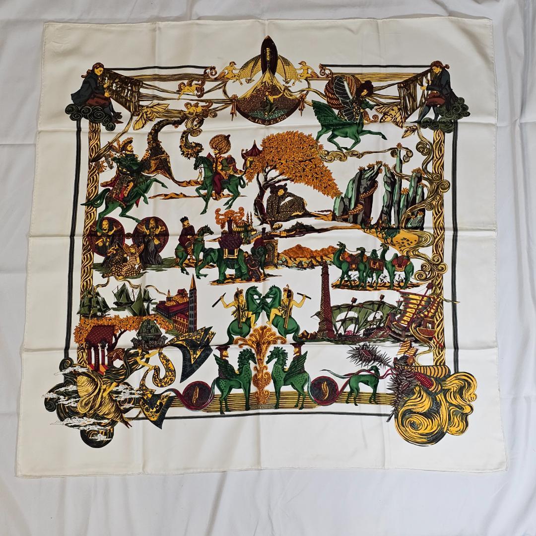 エルメス カレ90 ロイヤルミューズ スカーフ