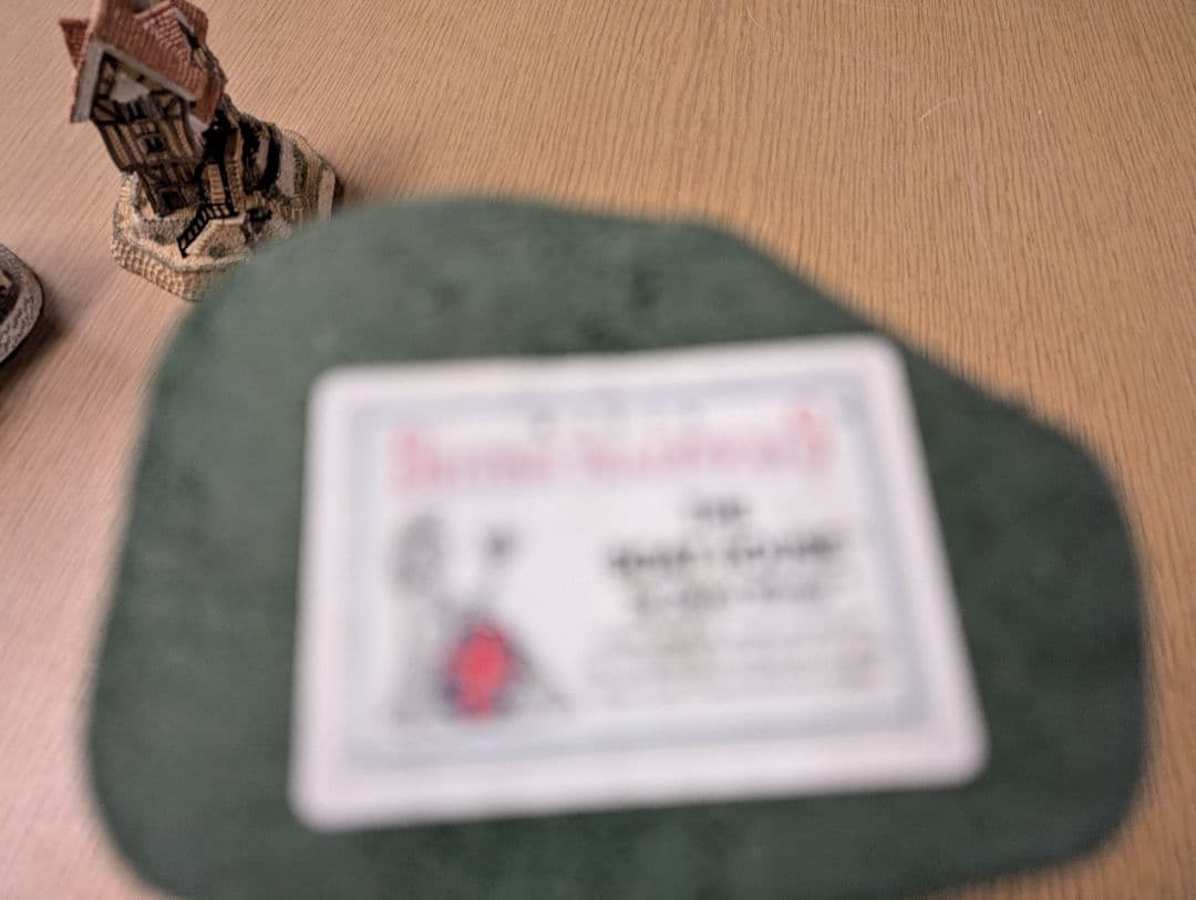 David Winter ミニチュアハウス　3点 アンティーク