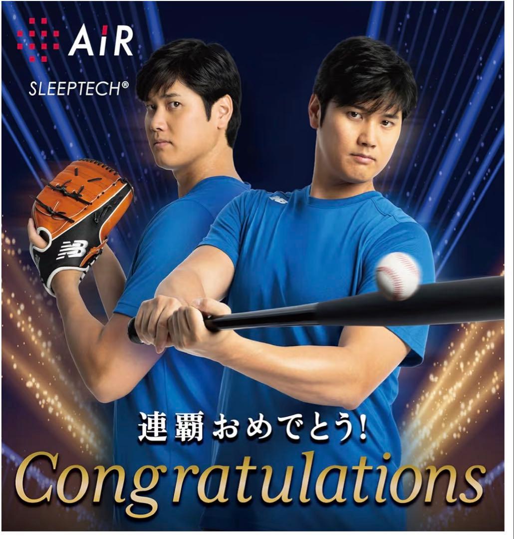 ★中古美品★西川　エアー3D 枕　AiR3Dピロー High ブルー専用袋タグ付