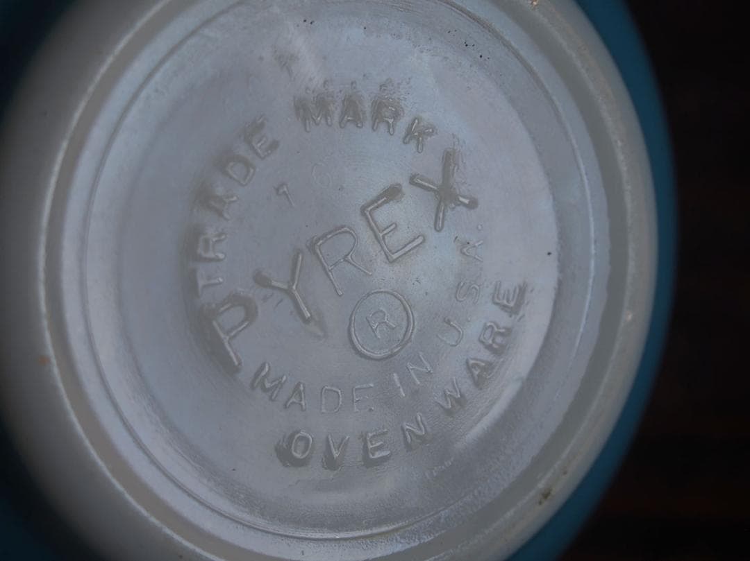 オールド パイレックス ミキシングボウル 4点 PYREX /K168