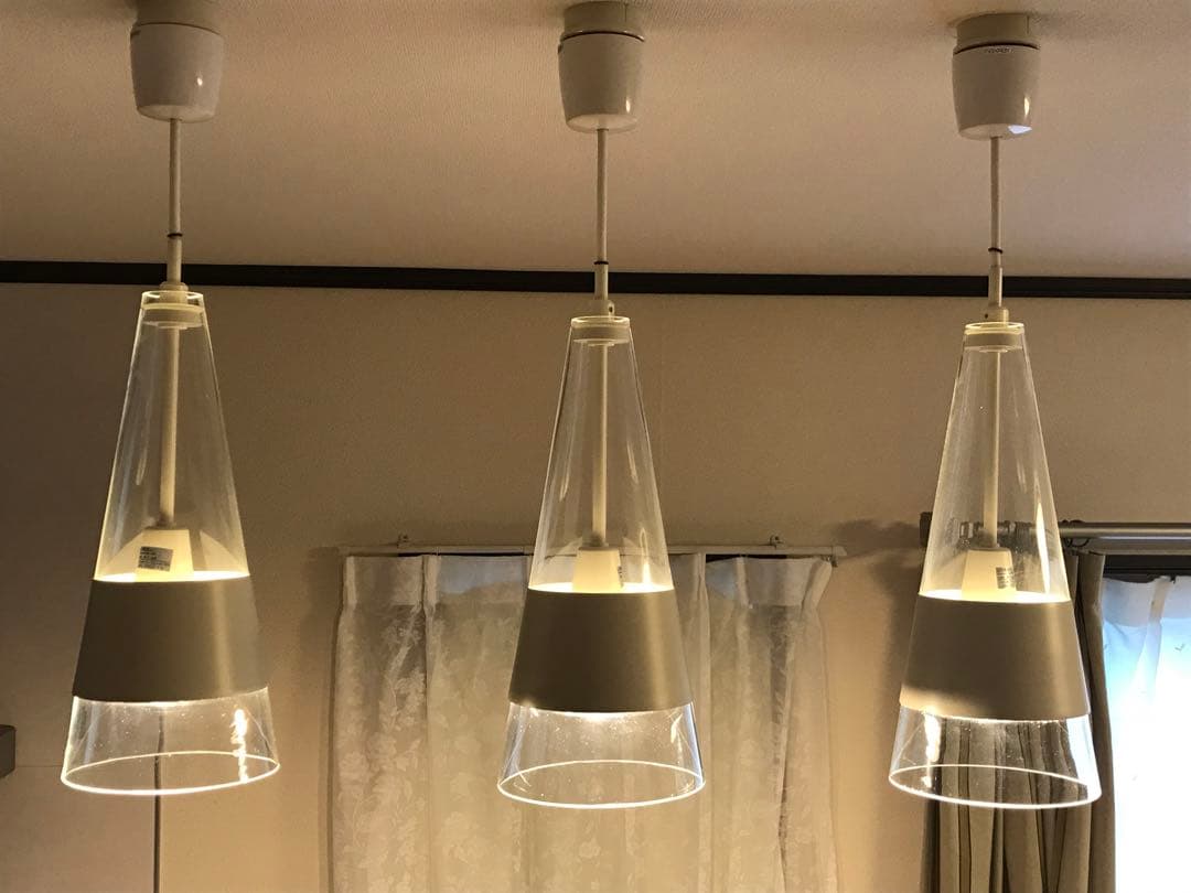 マックスレイ MAXRAY LEDペンダント ホワイト　3灯セット