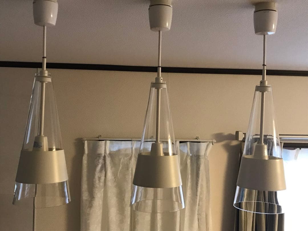 マックスレイ MAXRAY LEDペンダント ホワイト　3灯セット