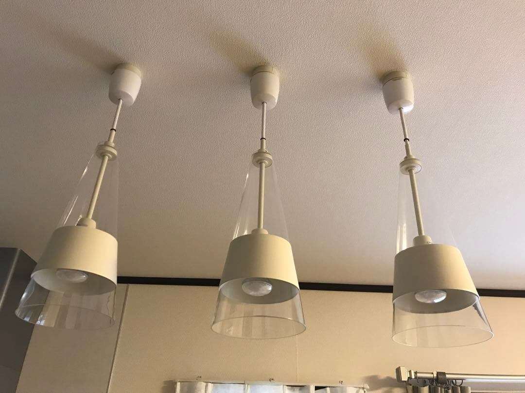 マックスレイ MAXRAY LEDペンダント ホワイト　3灯セット