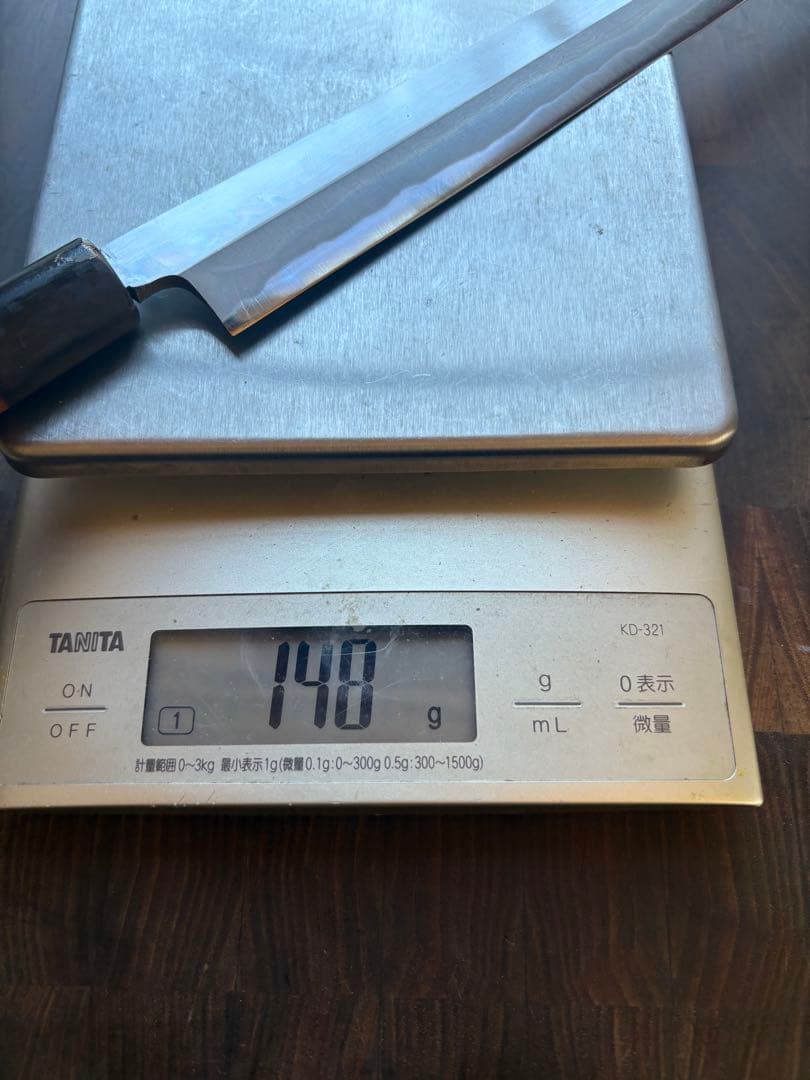 正本　築地　霞　秀　青鋼　柳刃　270mm 9寸　包丁　刺身　和包丁　本職