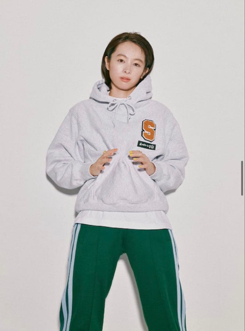 清野菜名 × BEAMS / 別注 ライン ジャージ セットアップ