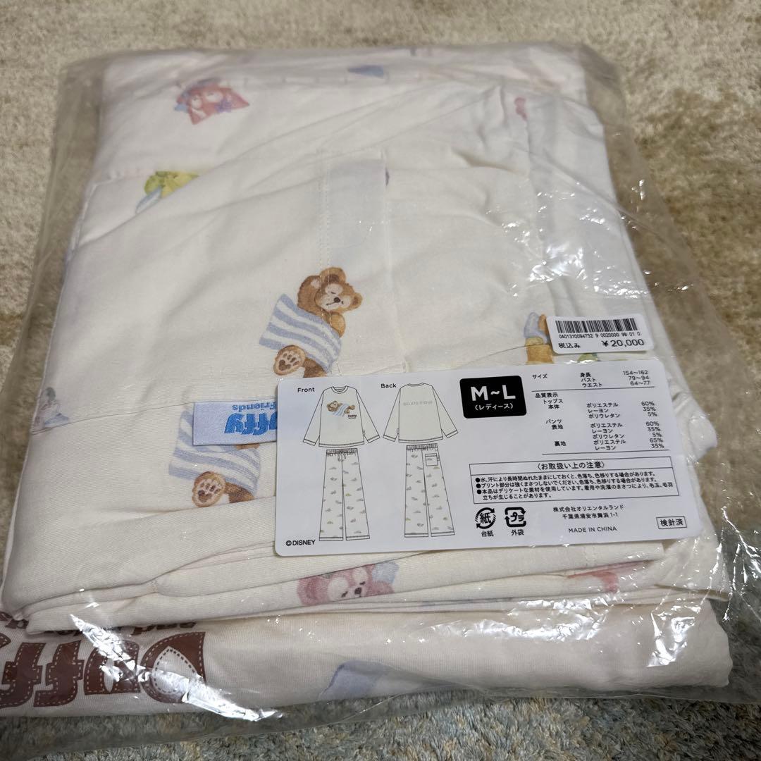 Disney ダッフィー&フレンズ gelato pique長袖ルームウェア新品