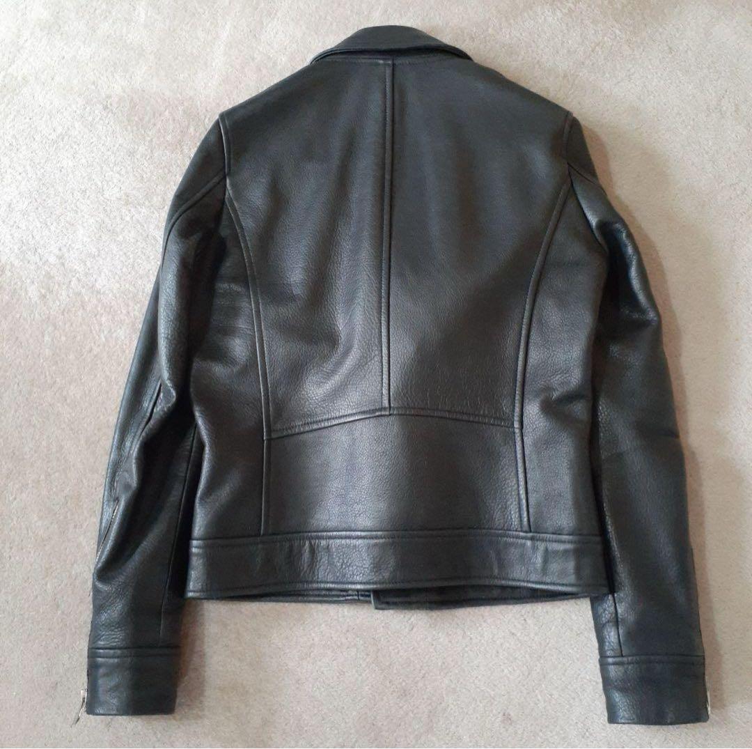 【値下げ最安値】ブラック ダブルライダースジャケット